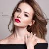 AIMAOMI Simulated Diamond Simulated Diamond Heart Shape Ring Vintage Jewelry Party Ring for Women (White, 9) view 3