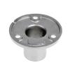 22mm/25/32mm Marine 316 Stainless Steel Tube Pipe Deck Handrail Rail Fitting Stanchion Round Base Mount Boat Accessories (Hole Diameter:25mm 1inch, 90) view 2