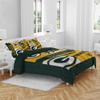 Pegasus Home Fashions Green Bay Packers Block Logo Three Piece Full/Queen Bed Set view 1