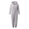 1 Piece Fleece Pajamas Sherpa Jumpsuit Women Women's Fuzzy Pajamas Long Sleeve Adult Cat Onesie Pajamas Winter Rompers Sleepwear view 3
