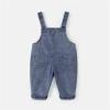 Toddler Boy Fall Outfits Children Toddler Kids Infant Baby Boys Girls Cute Denim Overalls Suspender (Blue, 6-12 Months) view 3