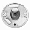 22mm/25/32mm Marine 316 Stainless Steel Tube Pipe Deck Handrail Rail Fitting Stanchion Round Base Mount Boat Accessories (Hole Diameter:25mm 1inch, 60) view 3