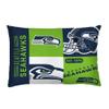Pegasus Home Fashions Seattle Seahawks Block Logo Three Piece Full/Queen Bed Set view 3