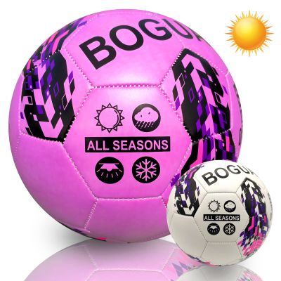 Scoccer Ball,Discoloration in The Sun Balls,Official Size 5,Extra Pump Change Color Ball Gift for Teen Boys,Girls,Adults