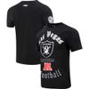 Pro Standard Men's Black Las Vegas Raiders Old English T-Shirt view 1