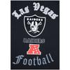 Pro Standard Men's Black Las Vegas Raiders Old English T-Shirt view 4