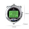 Rolilink Stopwatch with Backlight100 Lap Metal Stop Watch for Sports with Alarm Countdown 0.01second Timing, Digital Stopwatches Timer for Sports and Competitions view 3