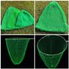 2pcs Outdoor Thick Nets Green Portable Thickened Bag Cm Catching Landing Saltwater Foldable Catch Mesh Land Small Tank Net Freshwater Fly Fishing Replacement Netting Fish view 2