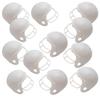 S&S Color-Me White Football Helmets, Personalize with Team Logo & Colors, Decorate with Permanent Markers, Paint or Stickers, Camp, Sports, Plastic, Decorative Use Only, 6 x 4-1/2", Pack of 12 view 1