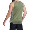 BASS OUTDOOR Men's Pullover Men's Knit Tank TOP,DP Lime, XL view 2