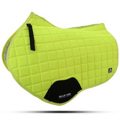 GLP Close Contact Jumping Saddle Cloth Numnah Saddle Pads (Cob/Pony, Yellow)