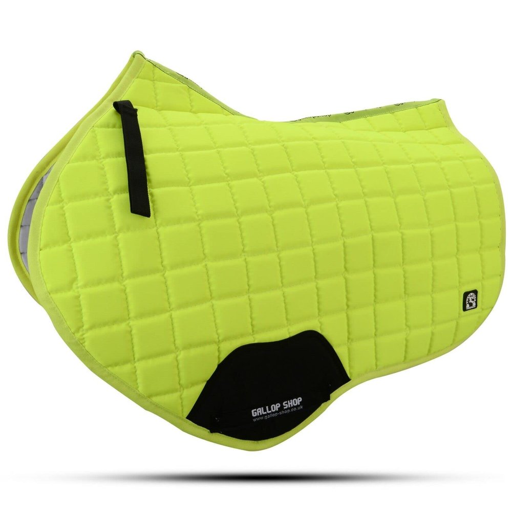 GLP Close Contact Jumping Saddle Cloth Numnah Saddle Pads (Cob/Pony, Yellow)