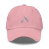 Big Game Fishing hat, Embroidered Unisex Baseball hat, Big Game Fishing Gifts, Big Game Fishing Cap. Pink view 1