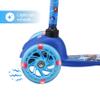Sonic The Hedgehog Self Balancing Kick Scooter with Light Up Wheels, Extra Wide Deck, 3 Wheel Platform, Foot Activated Brake, 75 lbs Limit, Kids & Toddlers Girls or Boys, for Ages 3 and Up view 3