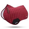 GLP Close Contact Jumping Saddle Cloth Numnah Saddle Pads (Full, Burgundy) view 1