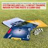 EyeLine Golf Putting Mirror, Circuit Trainer, Portable Putting Alignment Training Aids with Carry-on Bag, Indoor and Outdoor Practice, Golf Accessories, for Trainer (All Three Trainers) view 2
