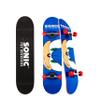 Sakar Sonic The Hedgehog Skateboard with Printed Graphic Grip Tape. Great for Kids and Teens Cruiser Skateboard with ABEC 5 Bearings, Durable Deck, Smooth Wheels view 1