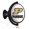 The Fan-Brand NCAA Purdue Boilermakers - Oval Rotating Lighted Wall Sign - Football, Basketball & Baseball College Sports Dcor - Office, Game Room, Fan Cave & Garage - USA Made view 1