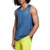 BASS OUTDOOR Men's Pullover Men's Knit Tank TOP,Ensign Blue, L view 2