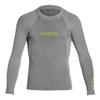 XCEL Kids Premium Stretch Solid Long Sleeve Performance Fit Rashguard - Heather Grey | Size 14 view 1