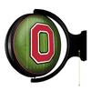 The Fan-Brand NCAA : On the 50 - Round Rotating Lighted Wall Sign - Football, Basketball & Baseball College Sports Dcor - Office, Game Room, Fan Cave & Garage - USA Made view 2