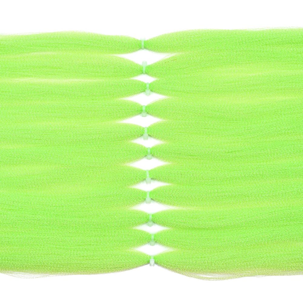 12 Packs 270 Strands per Bag Crystal Flash Line Fly Fishing Tying Material Dry Flies Multiple Colors (1-Flo green-12packs)