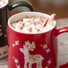 Evergreen 18 OZ Ceramic Reindeer Cup view 3