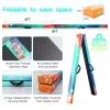 FC FUNCHEER 8FT Folding Balance Beam -Gymnastics Floor Beam - Gymnastics Equipment- Anti-Slip Bottom - Suede Cover - Carry Bag for Kids/Adults Home & Gym Center view 2