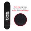 Sakar Sonic The Hedgehog Knuckles Skateboard with Printed Graphic Grip Tape. Great for Kids and Teens Cruiser Skateboard with ABEC 5 Bearings, Durable Deck, Smooth Wheels view 3