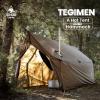 OneTigris TEGIMEN Hammock Hot Tent with Stove Jack, Spacious Versatile Wall Tent with Snow Skirt, 3000mm Waterproof with Zippered Tent Bag (Ranger Green) view 2