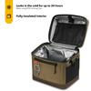 RTIC 8 Can Everyday Cooler, Soft Sided Portable Insulated Cooling for Lunch, Beach, Drink, Beverage, Travel, Camping, Picnic, for Men and Women, Olive view 2