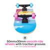 Barbie Skateboard with Printed Graphic Grip Tape - Great for Kids and Teens, Cruiser Skateboard with ABEC 5 Bearings, Durable Deck, Smooth Wheels view 4