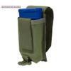 OD Green Hook Loop Tactical Buckled Universal Magazine Pouch 3.5" W x 7" H x 2" D view 4
