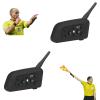 MIMIRACLE Referee Headset, Referee Communication System with Headset Earphone, V6 Bluetooth Intercom for Football Soccer Handball -2Pack view 1