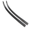 HNZMDY Black Hunter Archery Takedown Recurve Bow Limbs Replacements Takedown Longbow Limbs 25-60 Lbs Replacement Bow Limbs Only (40 Lbs, Longbow Limbs) view 4