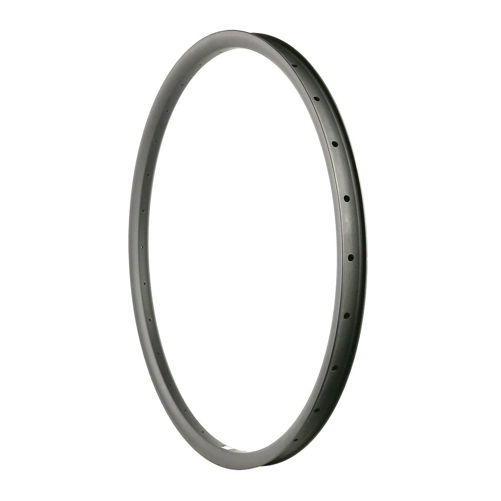 29er Carbon Rims Mountain Bike Rim Down Hill 38mm Width H00kless Bicycle Rims 32 Holes (1 Piece)