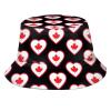 Cute Canada Flag Bucket Hat Summer Travel Beach Sun Hat Packable Outdoor Canadian Fisherman Cap for Women Men view 1