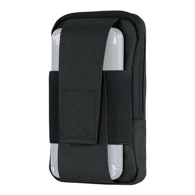 Black Tactical MOLLE Phone Tech Case Pouch Carry Up to 7" H x 4" W Phone