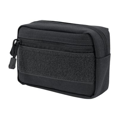Black MOLLE PALS Tactical Compact Utility Tool Hook Loop Panel Pouch