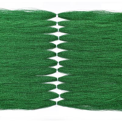 12 Packs 270 Strands per Bag Crystal Flash Line Fly Fishing Tying Material Dry Flies Multiple Colors (9-Deep green-12packs)