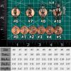 Dr.Fish 50 Pack Ball Bearing Fishing Swivels, Swivels Fishing Tackle Saltwater, Freshwater Stainless Heavy Duty Lure Leader Line Connector #10 view 2