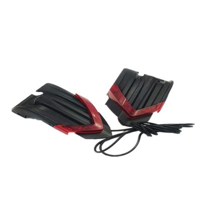 Original Zero LED Front and rear lights For ZERO 10X Electric Scooter Deck Lamp Front Light Rear Light Tail Light Accessories (Rear 1 Set)