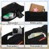 3 Pcs Fanny Packs Crossbody Waist Bags for Women Men Crossbody Waterproof Fanny Pack Belt Bag for Travel Walking Running Hiking Cycling Outdoor Easy Carry Any Phone, Wallet (Black, Red, Gray) view 4
