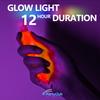 PCA 96 PCS Premium Neon Glow Sticks with PE String, Ultra Bright Multicolor, 6 Inch Emergency Light Sticks For Blackout Or Storm Ready Use,Waterproof, Non-toxic, Duration Lighting view 3