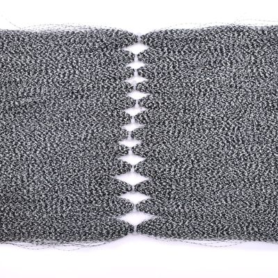 12 Packs 270 Strands per Bag Crystal Flash Line Fly Fishing Tying Material Dry Flies Multiple Colors (11-Black and white-12packs)