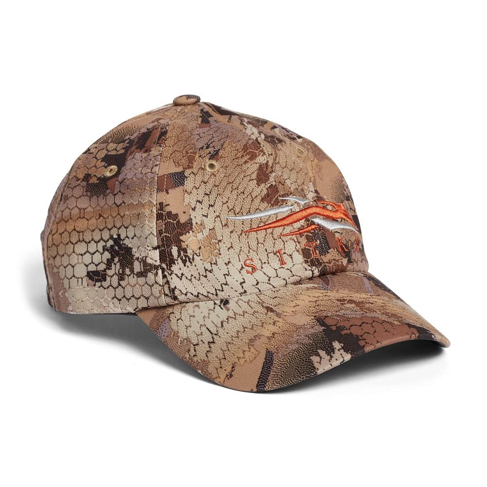 SITKA Traverse Cap - Adjustable Outdoor Camo Hat for Men, Optifade Waterfowl Marsh, One Size Fits All