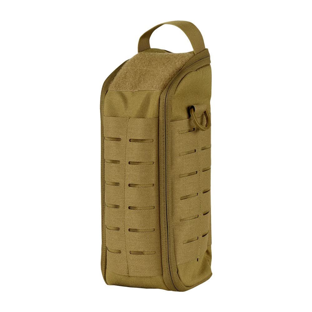 Coyote Tactical Laser Cut MOLLE Modular Utility Tool Padded Field Pouch