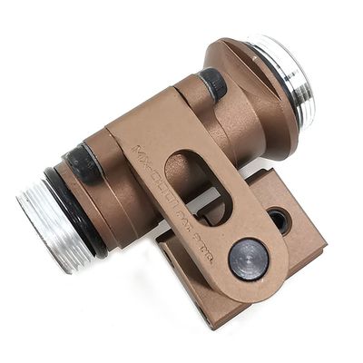 AWETHE Helmet Mount for Tactical Scout Flashlight M300B M300C M300V Series for ARC Helmet Rail Intergrated Flashlight Mount (Sand)