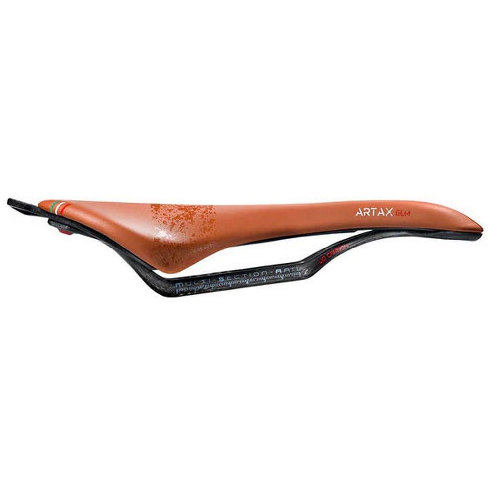 Repente Artax GLM Brown Mad 10.8 x 5.6 inches (275 x 142 mm) Bicycle Saddle *RLS Compatible Models