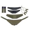 Tactical Neck Protector for Tactical Vest Thickened Neck Guards camo Hunting Shotting Universal Neck Collar for JPC CPC AVS Vest 500D Nylon view 2